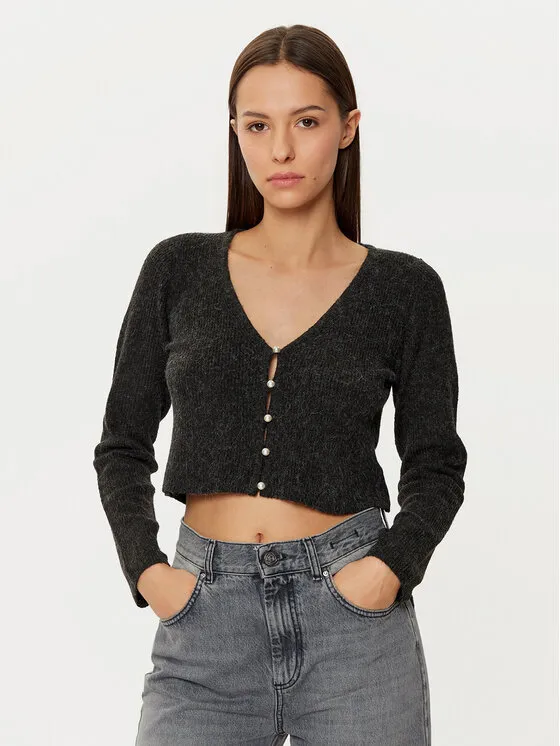 Ζακέτα · Μαύρο · Slim Fit