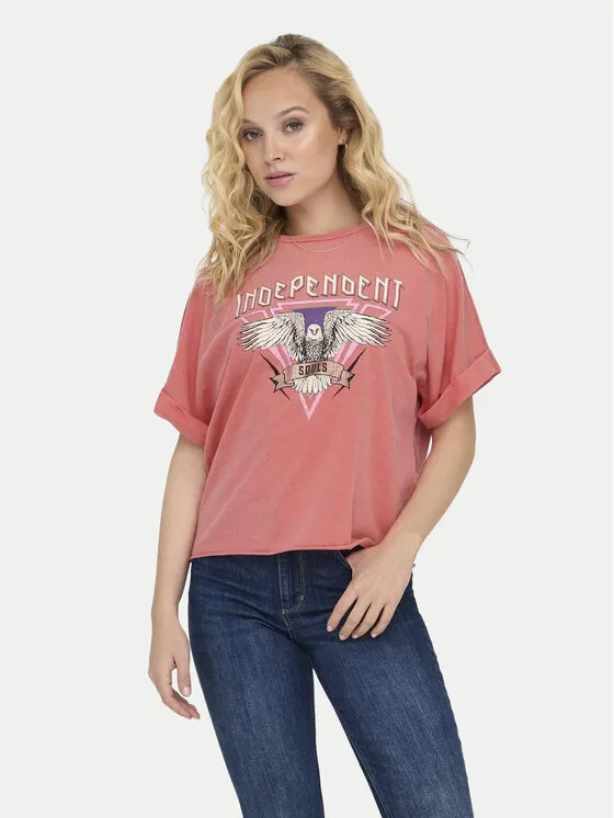T-Shirt · Ροζ