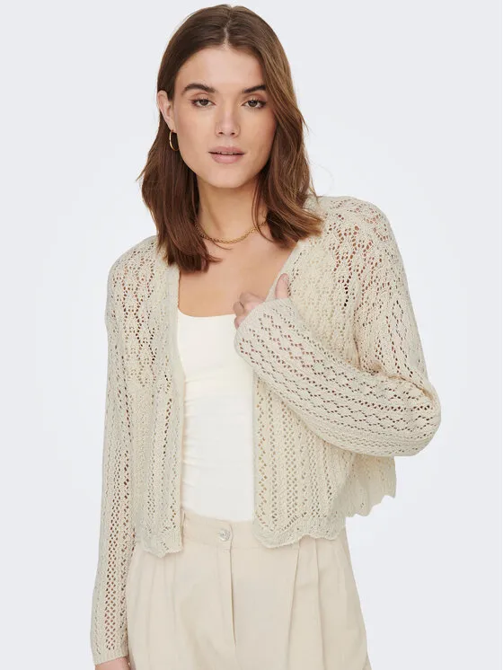 Ζακέτα · Λευκό · Relaxed Fit