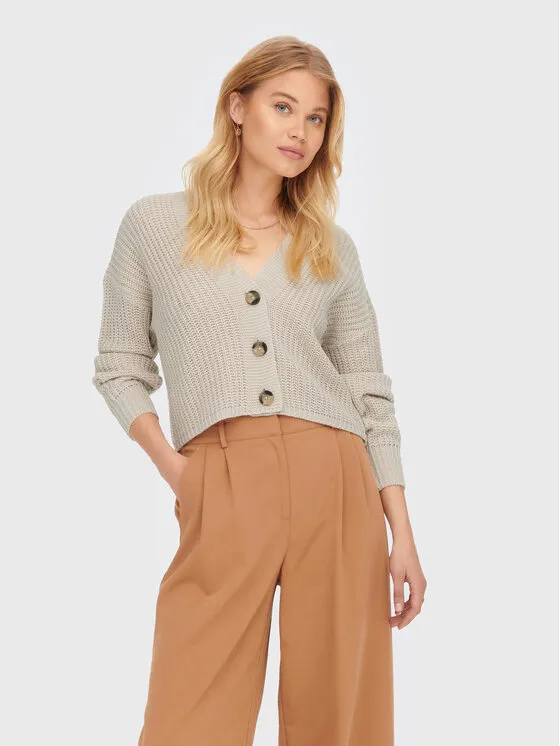 Ζακέτα · Μπεζ · Relaxed Fit