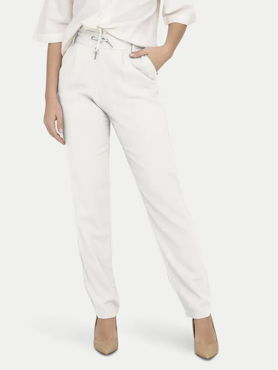 Παντελόνι υφασμάτινο · Λευκό · Regular Fit