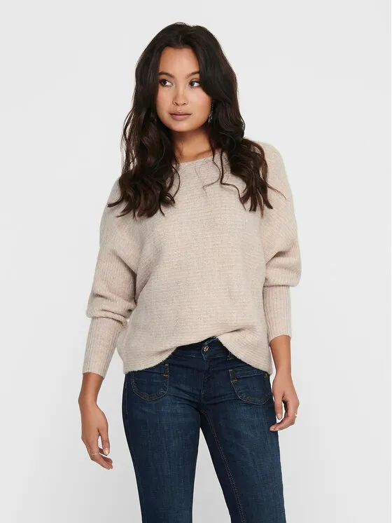 Πουλόβερ · Μπεζ · Regular Fit