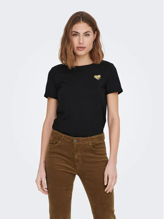 T-Shirt · Μαύρο