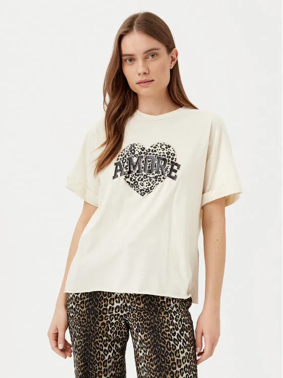 T-Shirt · Μπεζ
