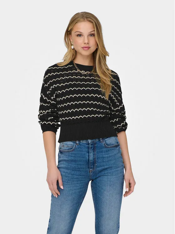 Πουλόβερ · Μαύρο · Regular Fit