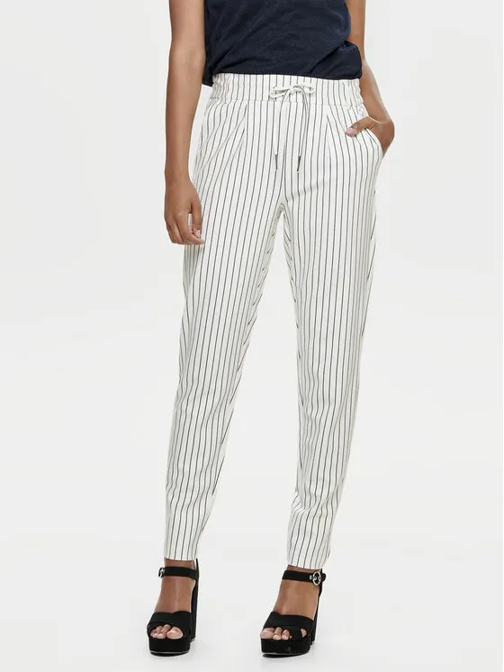 Παντελόνι υφασμάτινο · Λευκό · Regular Fit