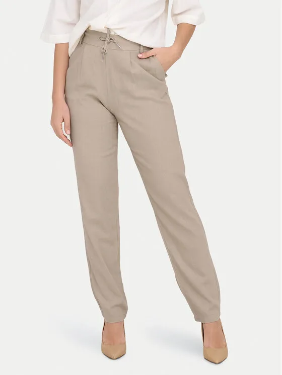 Παντελόνι υφασμάτινο · Μπεζ · Regular Fit