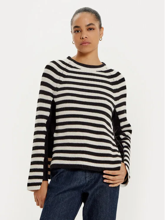 Πουλόβερ · Μαύρο · Relaxed Fit