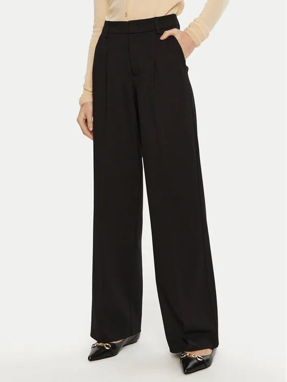Παντελόνι υφασμάτινο · Μαύρο · Regular Fit