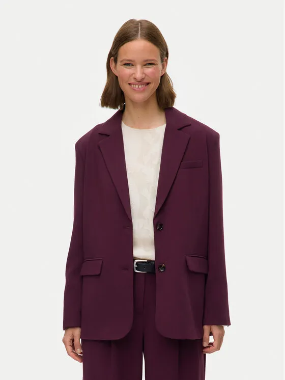 Σακάκι · Μωβ · Oversize