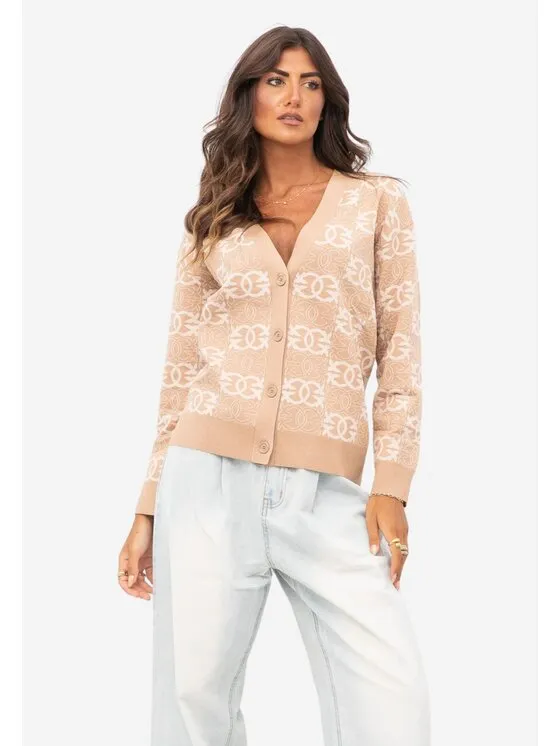 Ζακέτα · Μπεζ · Oversize