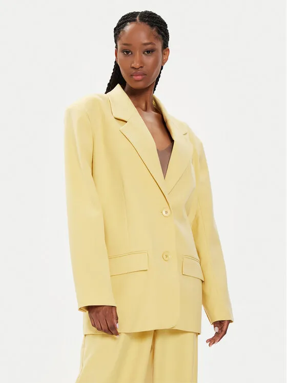 Σακάκι · Κίτρινο · Oversize