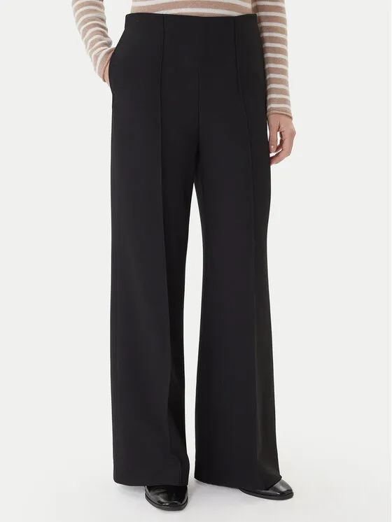 Παντελόνι Palazzo · Μαύρο · Regular Fit