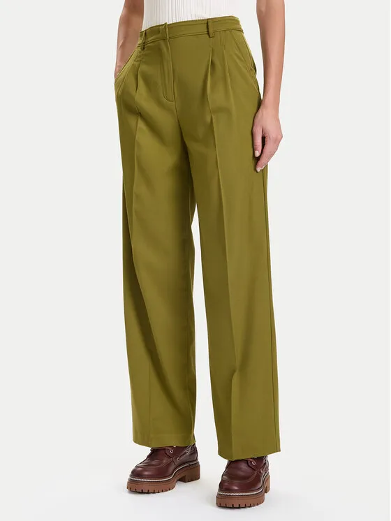 Παντελόνι Palazzo · Πράσινο · Regular Fit