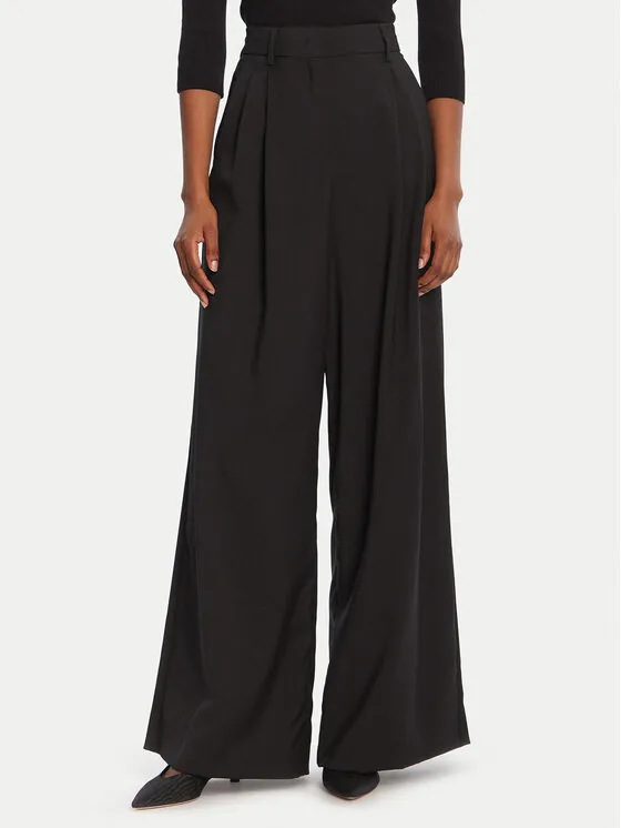 Παντελόνι Palazzo · Μαύρο · Regular Fit