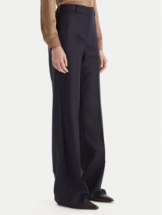 Παντελόνι Palazzo · Σκούρο μπλε · Regular Fit