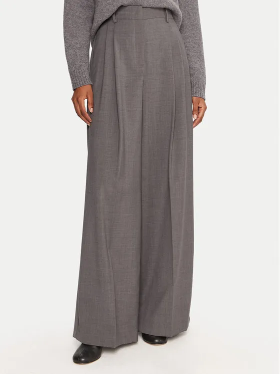 Παντελόνι Palazzo · Γκρι · Regular Fit