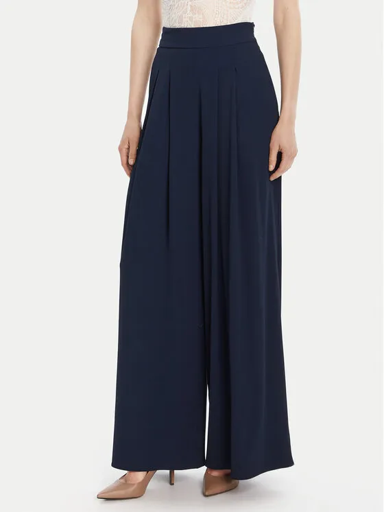 Παντελόνι Palazzo · Σκούρο μπλε · Regular Fit