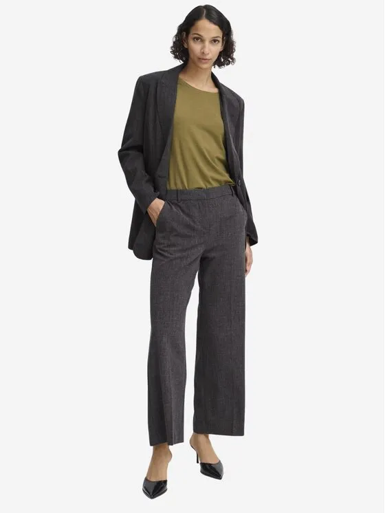 Παντελόνι Palazzo · Γκρι · Regular Fit