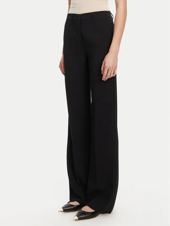 Παντελόνι Palazzo · Μαύρο · Regular Fit