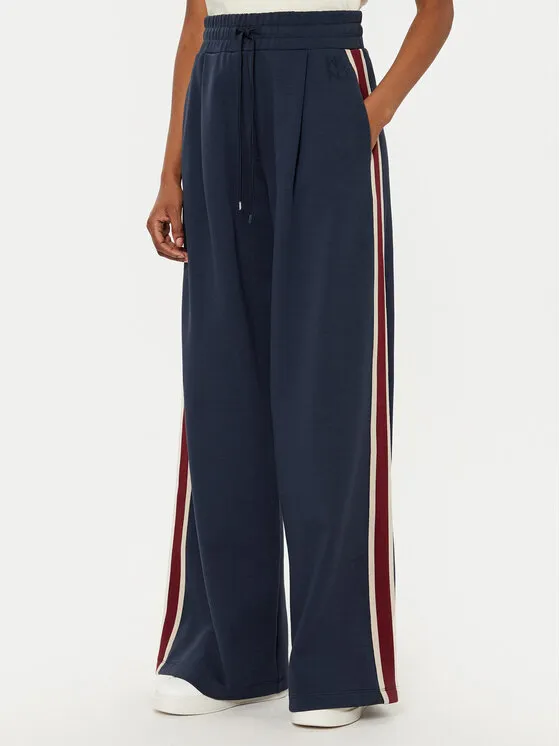 Παντελόνι Palazzo · Σκούρο μπλε · Regular Fit