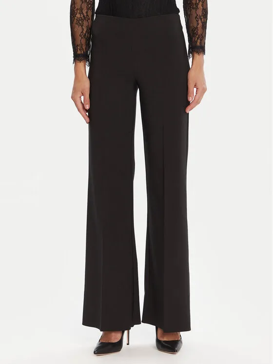 Παντελόνι Palazzo · Μαύρο · Regular Fit