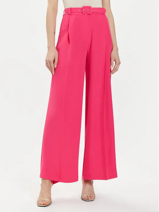 Παντελόνι Palazzo · Ροζ · Relaxed Fit