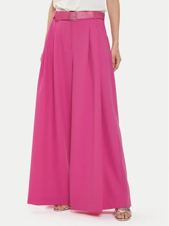 Παντελόνι Palazzo · Ροζ · Relaxed Fit