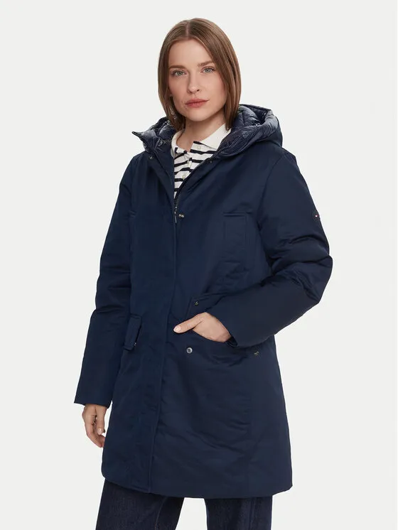 Parka · Σκούρο μπλε