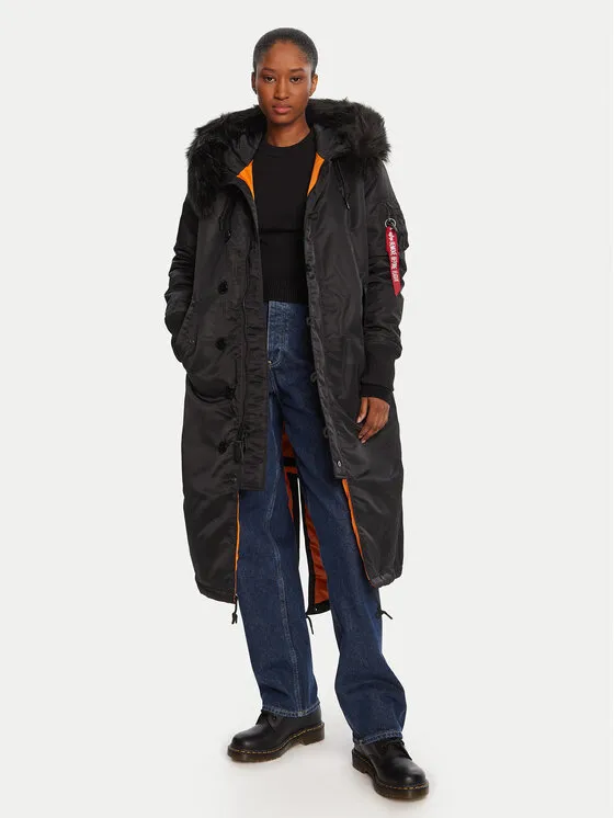 Parka · Μαύρο