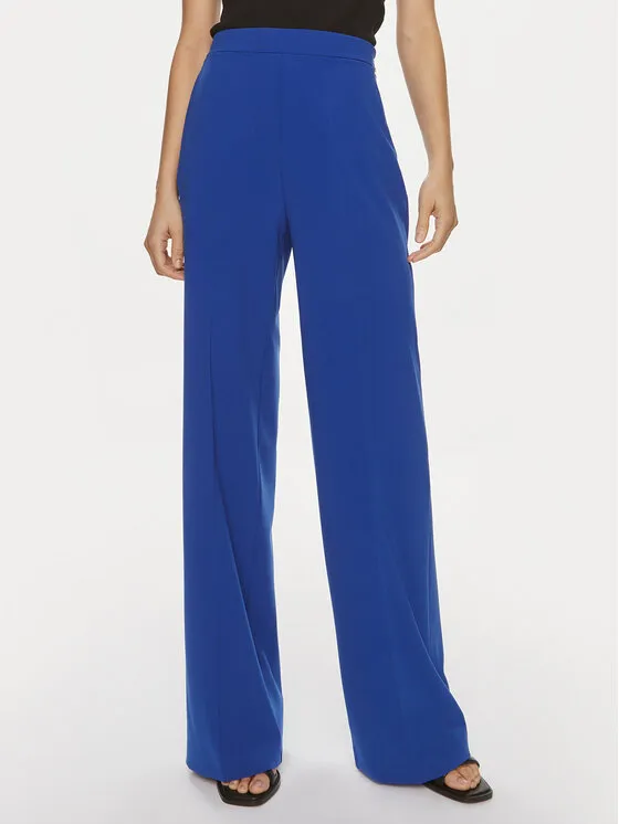 Patrizia Pepe Παντελόνι υφασμάτινο · Μπλε · Regular Fit