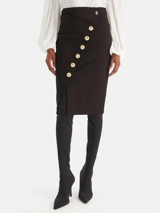 Φούστα pencil · Μαύρο · Mini