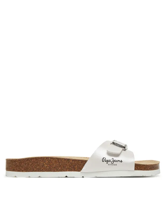 Pepe Jeans Παντόφλες · Λευκό