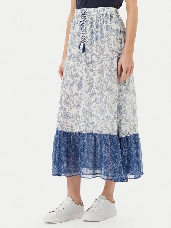 Pepe Jeans Φούστα σε γραμμή Α · Μπλε · Midi