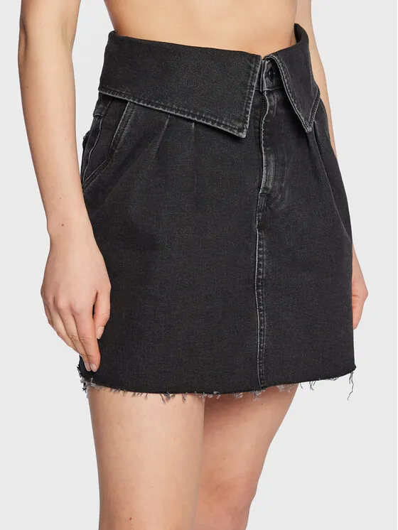 Pepe Jeans Φούστα τζιν · Μαύρο · Mini