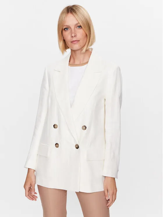 Σακάκι · Λευκό · Regular Fit
