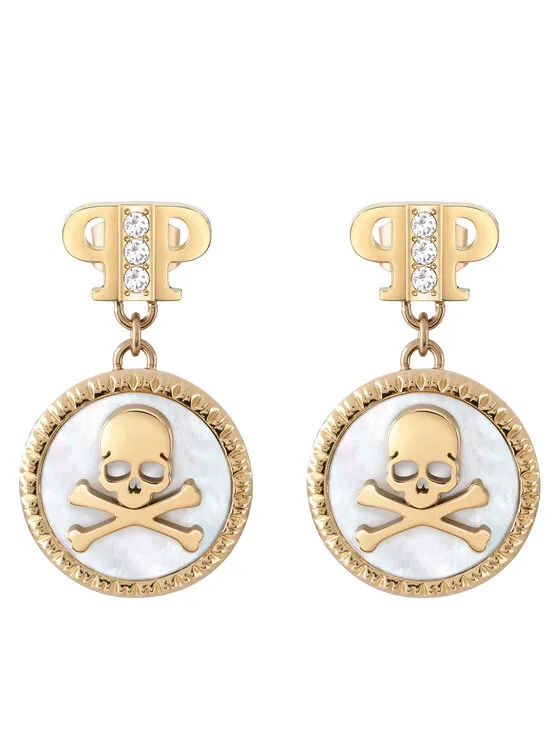 PHILIPP PLEIN Σκουλαρίκια · Χρυσό · Σνοξείδωτος χάλυβας