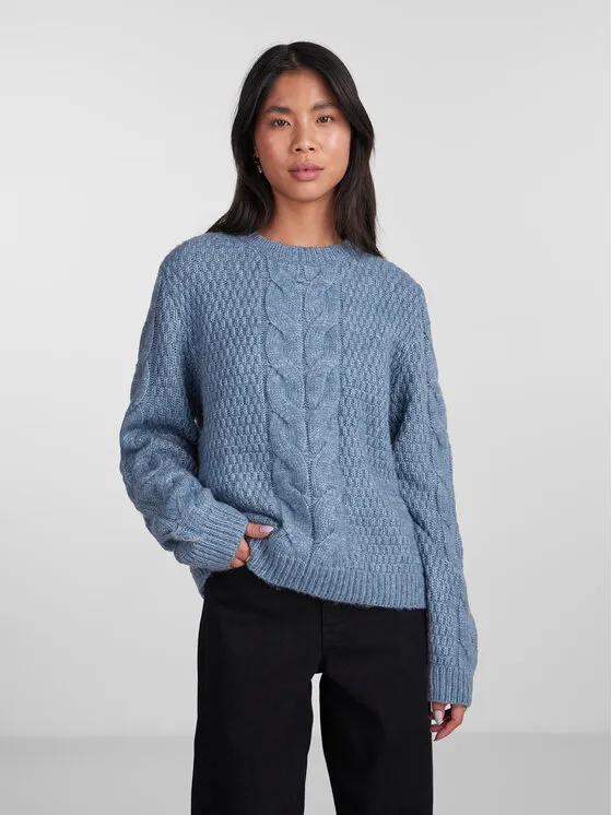 Pieces Πουλόβερ · Μπλε · Regular Fit