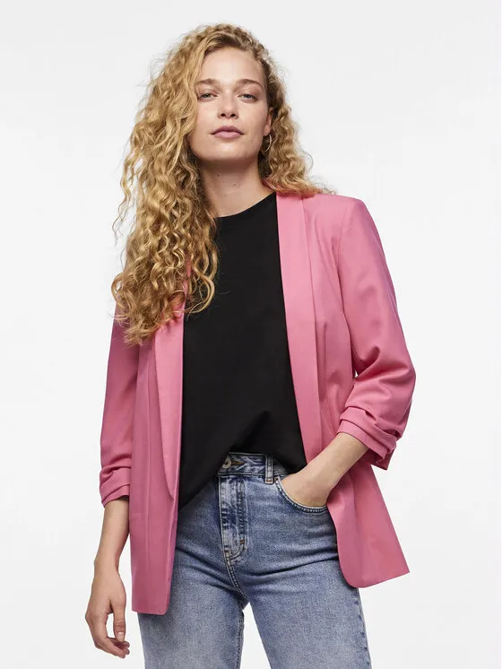 Pieces Σακάκι · Ροζ · Regular Fit