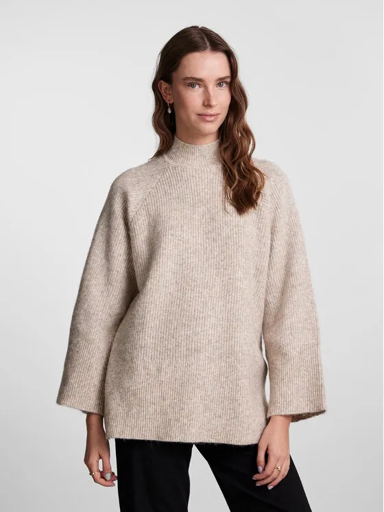 Pieces Ζιβάγκο · Μπεζ · Relaxed Fit