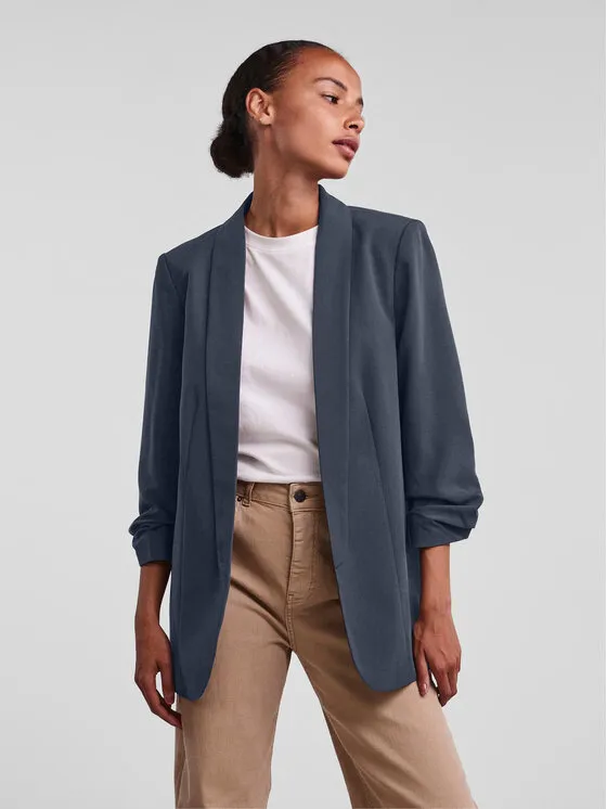 Pieces Σακάκι · Σκούρο μπλε · Regular Fit