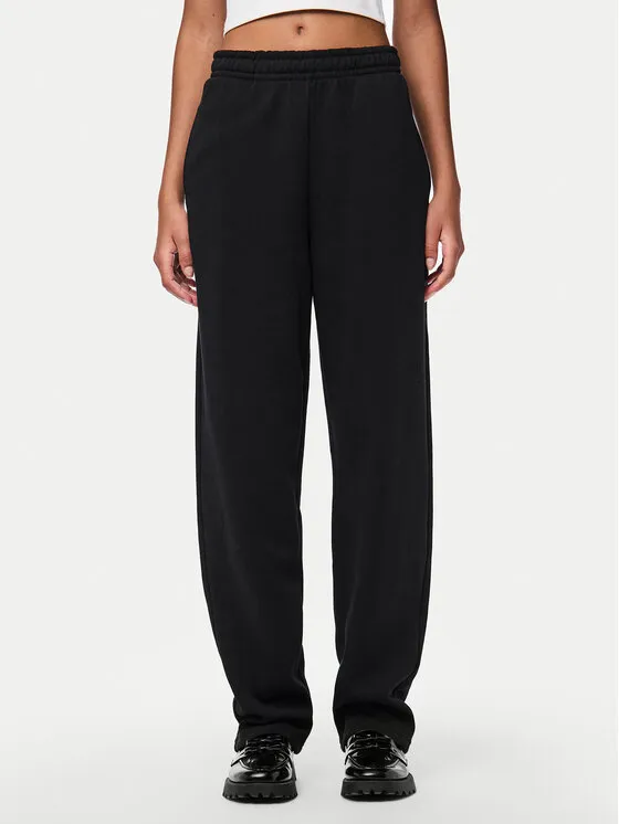 Pieces Παντελόνι φόρμας · Μαύρο · Regular Fit