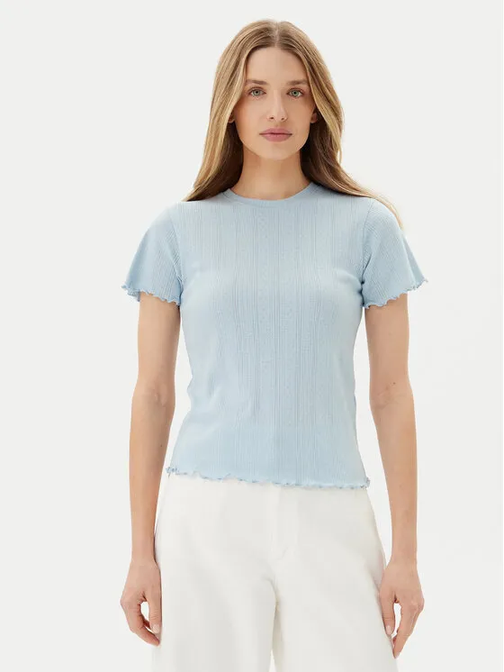 Pieces T-Shirt · Γαλάζιο