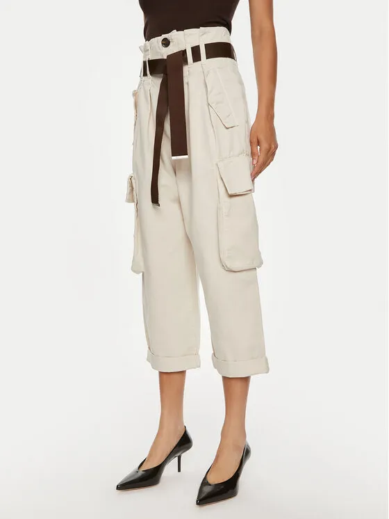 Παντελόνι Cargo · Μπεζ · Regular Fit