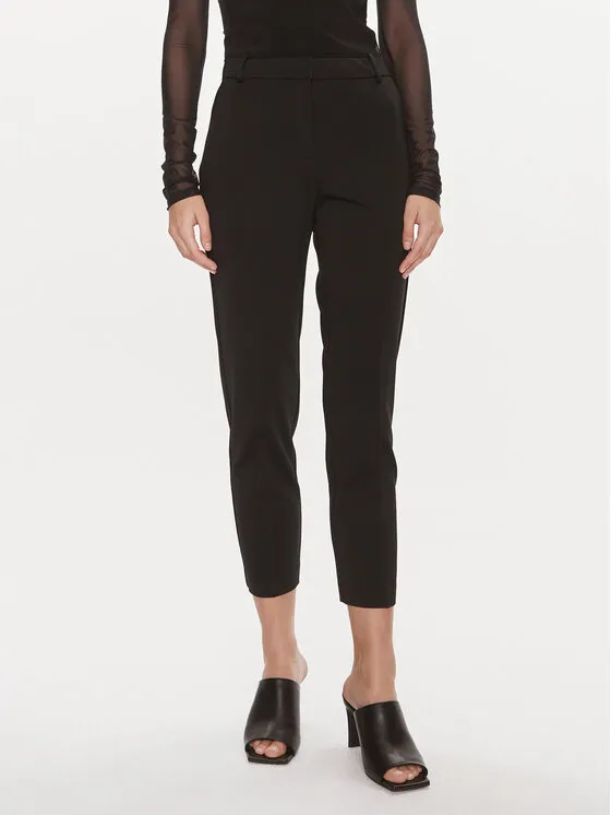 Παντελόνι υφασμάτινο · Μαύρο · Slim Fit