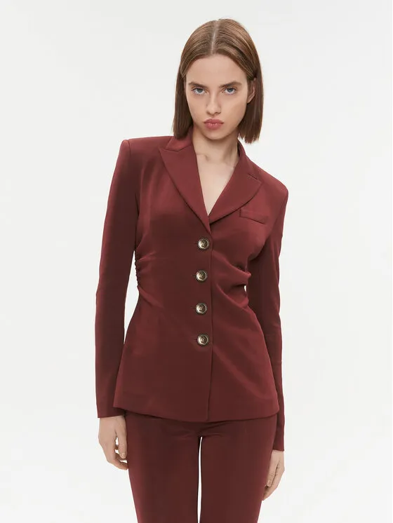 Σακάκι · Μπορντό · Slim Fit