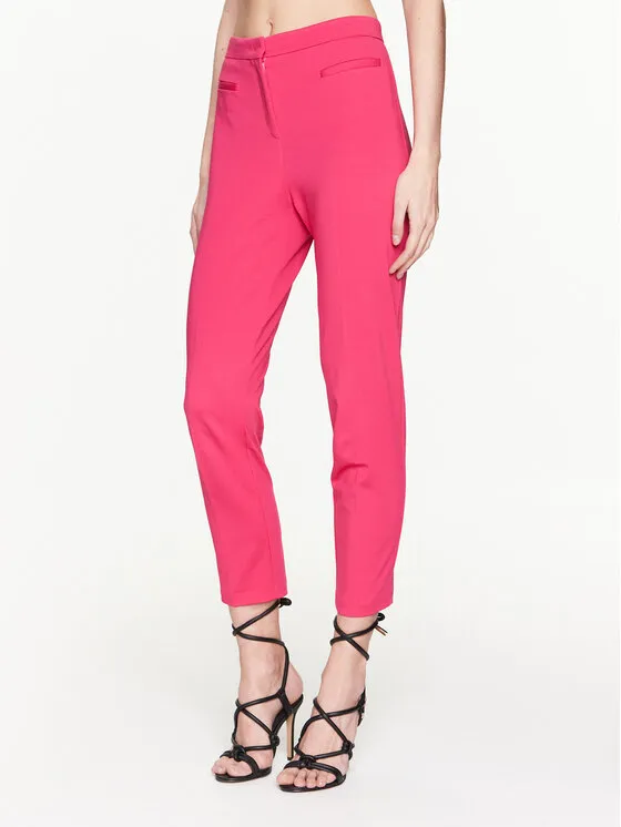 Παντελόνι υφασμάτινο · Ροζ · Slim Fit
