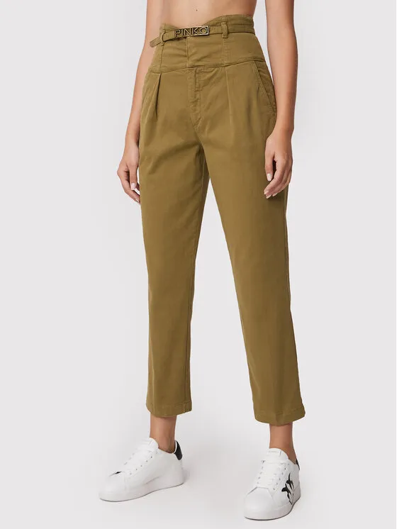 Παντελόνι υφασμάτινο · Πράσινο · Regular Fit