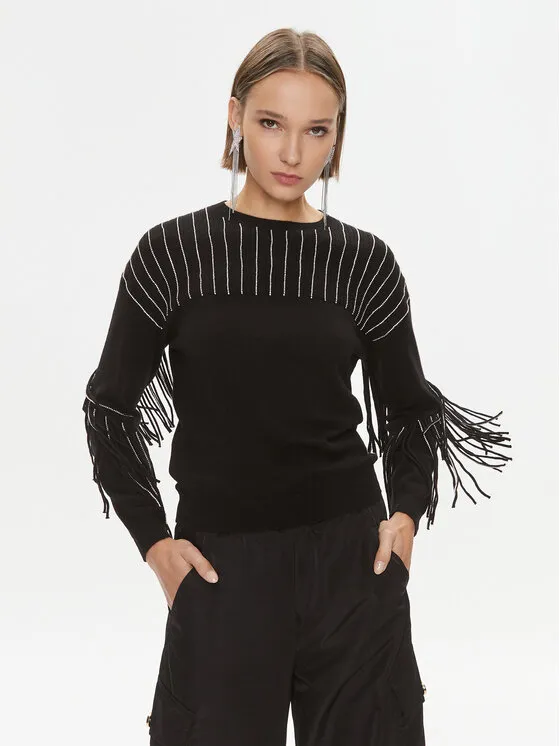 Πουλόβερ · Μαύρο · Regular Fit