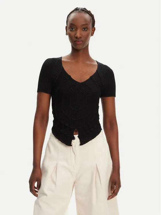 Πουλόβερ · Μαύρο · Regular Fit